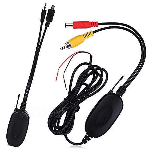 0606825465781 - ZXLINE WIRELESS TRANSMITTER AND RECEIVER FOR THE VEHICLE BACKUP CAMERA & FRONT CAR CAMERA (AV/IN INTERFACE)