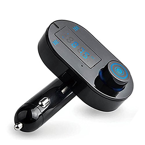 0606825465880 - ZXLINE NEW-STYLE CAR KIT BLUETOOTH MP3, PORTABLE HANDS-FREE WIRELESS CALLING WITH USB CAR CHARGER (BLACK)