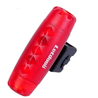 6069599600385 - LETDOOO BULLET DESIGN 3 FLASH MODEL ABS LED RED WATERPROOF CYCLING WARNING TAIL LIGHT