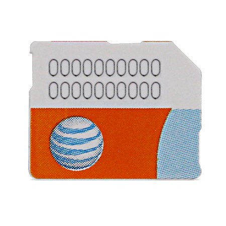 0607375030313 - 1 LOT OF 5 NEW AT&T PREPAID GO PHONE 3G SIM CARD READY TO ACTIVATE, SKU 72287