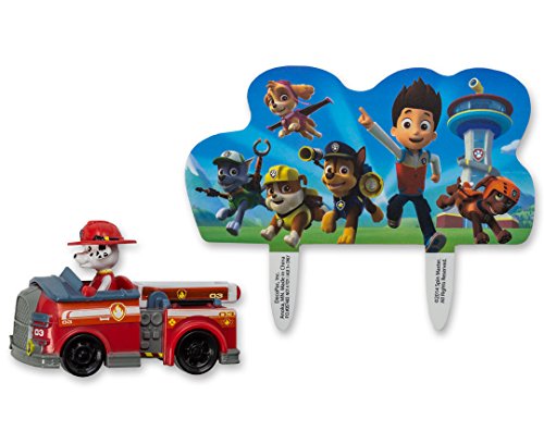 0607772060890 - DECOPAC PAW PATROL JUST YELP FOR HELP CAKE TOPPER SET