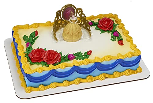 0607772191648 - DECOPAC PRINCESS BELLE BEAUTIFUL AS A ROSE CAKE DECORATING SET