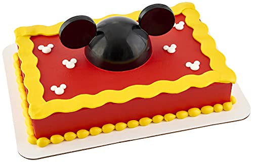 0607772245860 - DECOSET MINNIE MOUSE HAT CAKE TOPPER, 1-PIECE FOR A DISNEY-THEMED CELEBRATION, DURABLE FOOD-SAFE PLASTIC