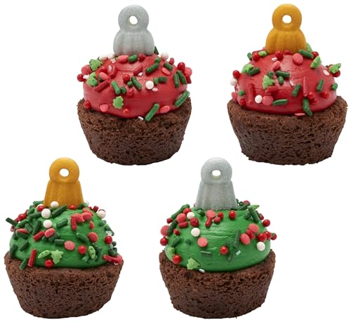 0607772283541 - SUGAR DEC-ONS® ORNAMENT TOPPERS SUGAR CAKE DECORATIONS, READY TO USE EDIBLE CUPCAKE TOPPERS, 336 SHAPED DECORATIONS