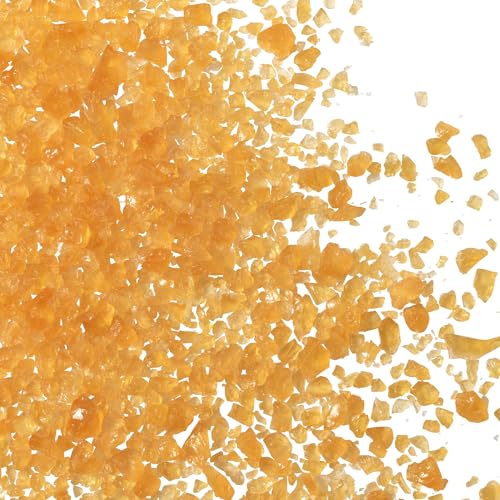 0607772293489 - DECOPAC PUMPKIN SPICE CRUSHED CANDY BITS, SUGAR DECORATIONS FOR CAKES, TOPPINGS, CUPCAKES, AND DRINKS | ORANGE | 16OZ PACK
