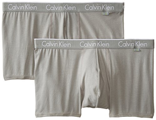 0608279206804 - CALVIN KLEIN MEN'S 2-PACK ONE COTTON TRUNK, GREY, MEDIUM