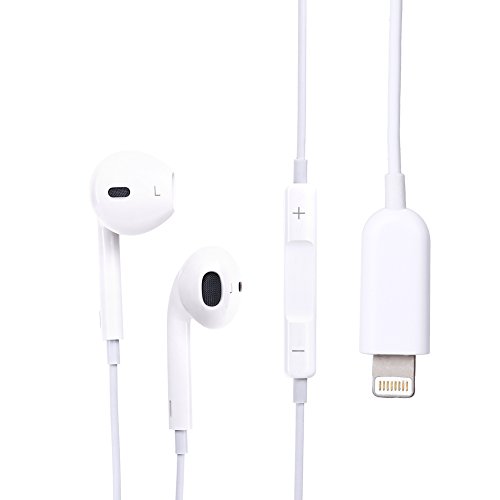 0608307322704 - ZINX ZXEP01 LIGHTNING HEADPHONES WIRED HEADSET EARBUDS VOLUME CONTROL WITH MIC SUPPORT FOR APPLE IPHONE 5/6/6 PLUS, IPAD/IPOD ACCESSORY DIGITAL EARPHONE