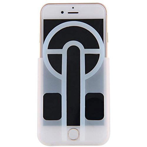 0608307322964 - ZINX POKEMON GO AIMER POKEBALL BIGBONG SILICONE MOBILE PHONE CASE FOR IPHONE 6 6S 6 PLUS EASY AIM ASSIST PLATE GUIDE SIGHT (WHITE IPHONE 6/6S 4.7INCH)
