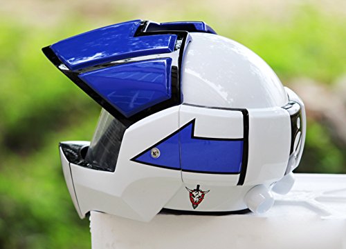 0608307474052 - MOTORCYCLE X-CROSS BIKE SCOOTER TOY MASK COSPLAY FULL FACE NOVELTY HELMET (X-LARGE)