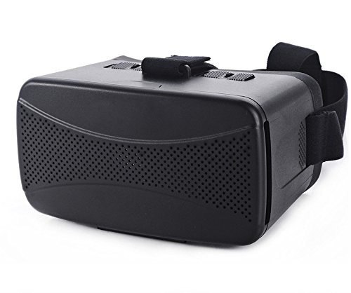 6083351084763 - PLAYKEY UNIVERSAL VR VIRTUAL REALITY 3D VIDEO GLASSES GOOGLE CARDBOARD FOR 4~6 INCH SMARTPHONES FOR 3D MOVIES AND GAMES, , 'REVELATION' - ADJUSTABLE PUPILLARY DISTANCE, ADJUSTABLE STRAP (BLACK)