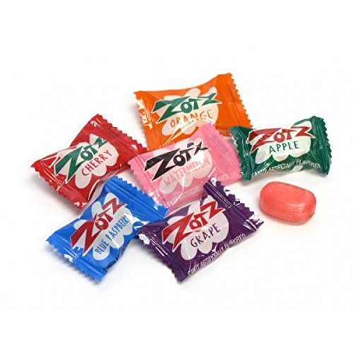 0608389378613 - ZOTZ 30 COUNT PIECES FIZZY CANDY