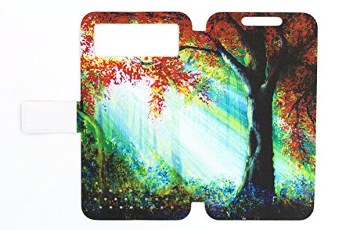 6083949830628 - GENERIC FLIP PU LEATHER PHONE COVER CASE FOR IBALL COBALT 5.5F YOUVA CASE SHU