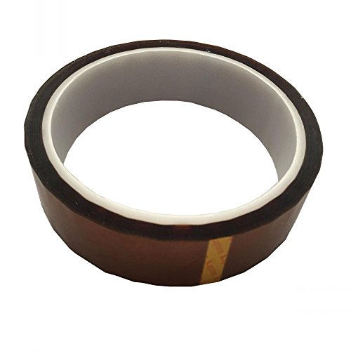 0608408217848 - POLYIMIDE DOUBLE SIDED MASKING TAPE, 3 CORE, 500 DEGREE F PERFORMANCE TEMPERATURE, 30 LBS/INCH TENSILE STRENGTH, 1 MIL THICK, 36 YDS LENGTH X 1.18 WIDTH, AMBER