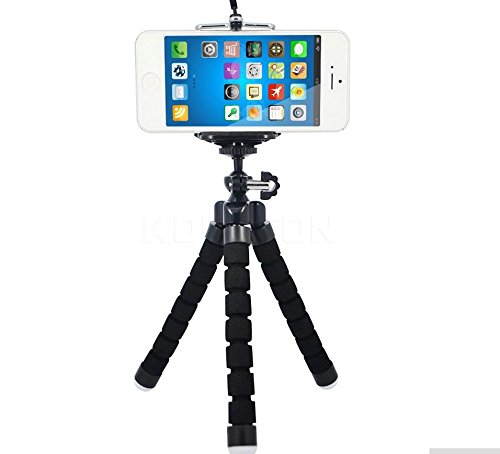 0608408816829 - MINI UNIVERSAL OCTOPUS LEG STYLE PORTABLE AND ADJUSTABLE FLEXIBLE TRIPOD STAND WITH CLIP BRACKET MOUNT HOLDER STAND FOR MOBILE PHONE /DIGITAL CAMERA / GOPRO HERO