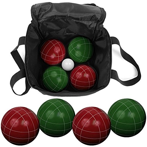 6084588485064 - TRADEMARK GAMES BOCCE BALL SET WITH CARRYING CASE - VARIOUS LICENSES