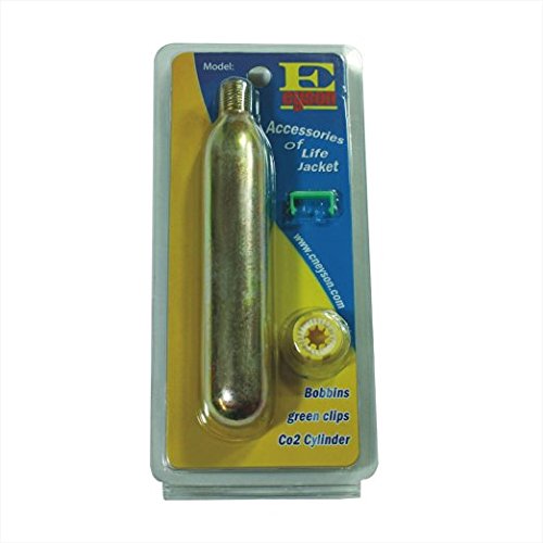0608506350089 - GENERIC CO2 REARMING KIT CYLINDER REPLACEMENT FOR AUTOMATIC / MANUAL INFLATABLE LIFE JACKET / LIFE VEST PFD (33G)