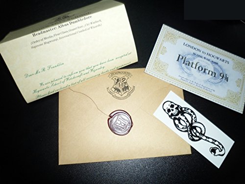 6086347968597 - HARRY POTTER HOGWARTS ACCEPTANCE LETTER FREE TATTOO HALLOWEEN XMAS HOT GIFT(PERSONALIZED ACCEPTANCE LETTER)