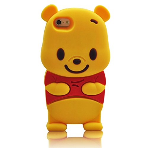 0608695560238 - 3D WINNIE THE POOH IPHONE 5 SILICON CASE/COVER/PROTECTOR