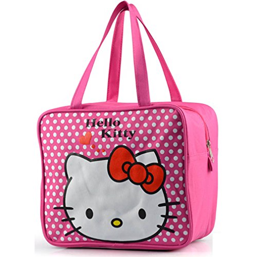 0608708032035 - SANRIO LOVELY HELLO KITTY WATERPROOF LUNCH BOX BAG /CARTOON STATIONERY BAGS /SHOPPING BAG HK@DGWLU01P