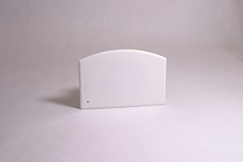 0608766893357 - WHITE PLASTIC DOUGH SCRAPER - 3 PACK