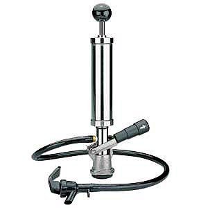 0608819314563 - HEAVY DUTY DRAFT BEER KEG TAP PARTY STAINLESS STEEL CHROME PUMP 8 INCH