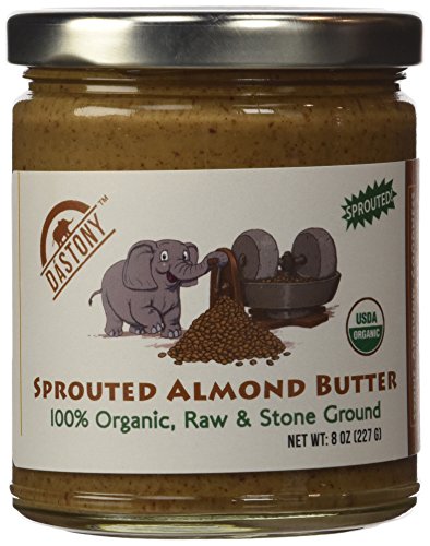0608819794808 - SPROUTED ALMOND BUTTER 8 OZ JAR