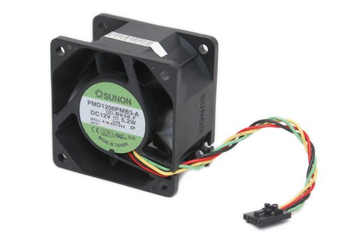 0608819908038 - SUNON PMD1206PMB3-A .B938.F COOLING FAN 12V~.43AMP (5.2W) 60MM X 60MM X 38MM, 4-PIN CONNECTOR, COMPATIBLE PART NUMBER N5412N