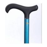 0608866020615 - SOFT DERBY HANDLE TECH CARBON FIBER WALKING CANE TWO SECTION ADJUSTABLE WS-72-DS COLORBLUE MAPLE