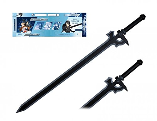 0608866643913 - KIRITO'S ELUCIDATOR BLACK ANIME FOAM SWORD - SWORD ART ONLINE -SAO