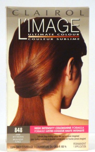 0608866899259 - CLAIROL L'IMAGE ULTIMATE COLOUR #848 DARK RED BROWN (PACK OF 3)