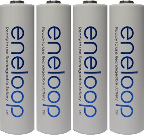 0608938149749 - 4 PACK NEWEST VERSION PANASONIC ENELOOP 4TH GENERATION AA NIMH PRE-CHARGED 2100 TIMES RECHARGEABLE BATTERIES + FREE BATTERY HOLDER