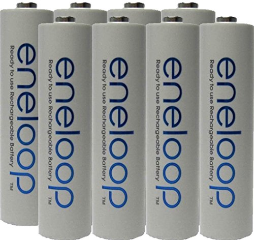 0608938149787 - PANASONIC ENELOOP AAA 4TH GENERATION NIMH PRE-CHARGED RECHARGEABLE 2100 CYCLES 8 BATTERIES + FREE BATTERY HOLDER