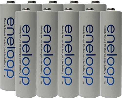 0608938149794 - 10 PACK PANASONIC ENELOOP AAA 4TH GENERATION 800MAH, MIN. 750MAH NIMH PRE-CHARGED RECHARGEABLE BATTERIES + FREE BATTERY HOLDER