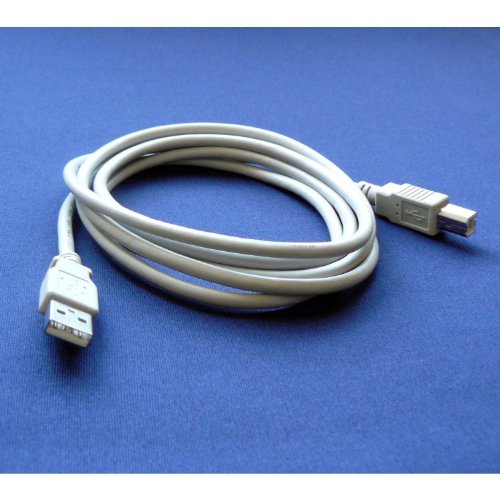 0608938720665 - KODAK EASYSHARE ESP 3250 PRINTER COMPATIBLE USB 2.0 CABLE CORD FOR PC, NOTEBOOK, MACBOOK - 6 FEET WHITE - BARGAINS DEPOT®