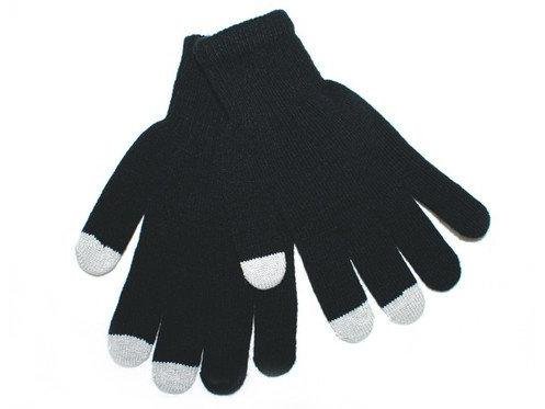 0608938986757 - TOUCH SCREEN GLOVES - BRAND NEW BLACK, 3-TIP , STYLISH, WARM, AND SLEEK ~ WINTER GLOVES ~