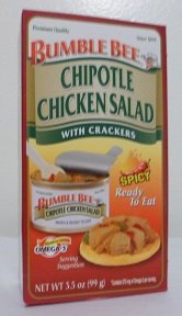 0608939798717 - BUMBLE BEE CHIPOTLE CHICKEN SALAD WITH CRACKERS 3.5 (PACK OF 6)