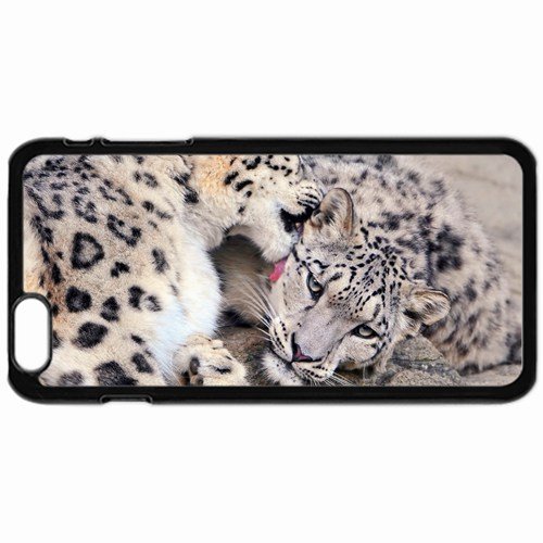 6090146870388 - GENERIC CASE FOR ANIMALS OUNCE SNOW LEOPARD LOVE PAIR VIEW LANGUAGE STONES ELABORATE IPHONE 6