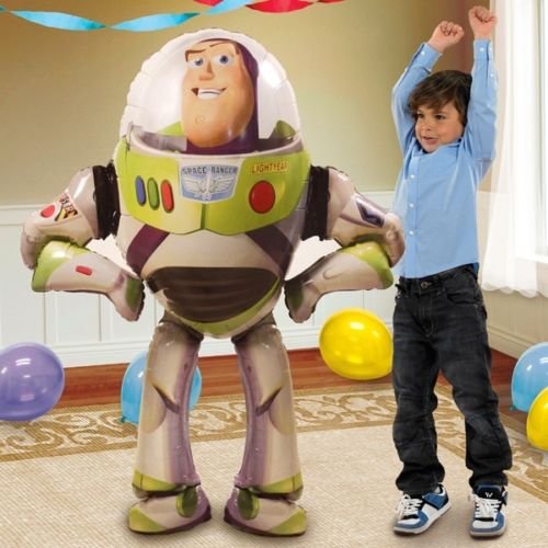 0609015795385 - DISNEY TOY STORY BIRTHDAY PARTY BALLOON 53 INCHES FOIL BALLOON AIR WALKER