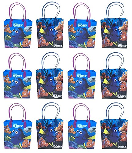 0609015805299 - DISNEY PIXAR FINDING DORY WITH NEMO 12 PCS GOODIE BAGS PARTY FAVOR BAGS GIFT BAGS BIRTHDAY BAGS