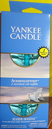 0609032471347 - YANKEE CANDLE ELECTRIC HOUSEWARMER SCENTED REFILLS - SEASIDE HOLIDAY - TWIN PACK