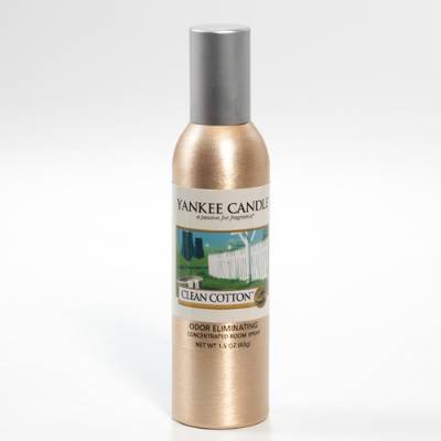 0609032592875 - YANKEE CANDLE CLEAN COTTON CONCENTRATED ROOM SPRAY