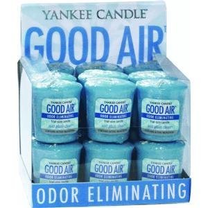 0609032677466 - YANKEE CANDLE CO 1159281 GOOD AIR VOTIVE AIR FRESHENER CANDLE (PACK OF 18)