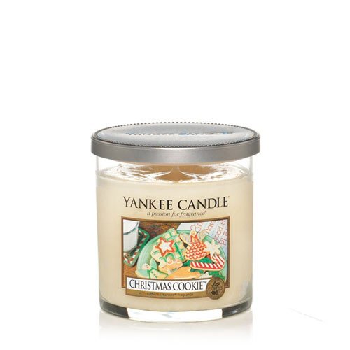 0609032699406 - YANKEE CANDLE CHRISTMAS COOKIE SMALL SINGLE WICK TUMBLER CANDLE, FESTIVE SCENT