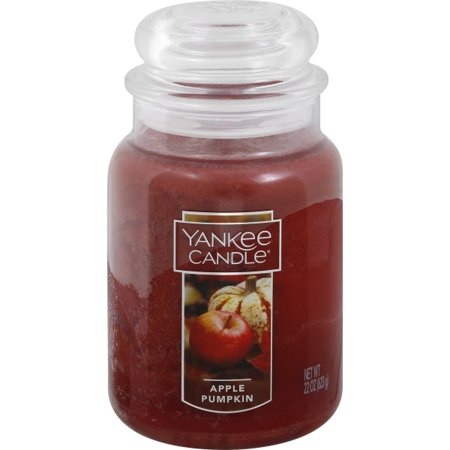 0609032943509 - YANKEE CANDLE APPLE PUMPKIN SCENTED JAR CANDLE, 22-OUNCE, LARGE