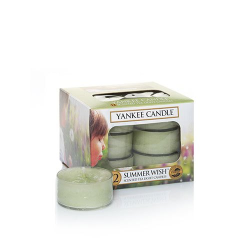 0609032972486 - YANKEE CANDLE SUMMER WISH TEA LIGHT CANDLES, FRESH SCENT
