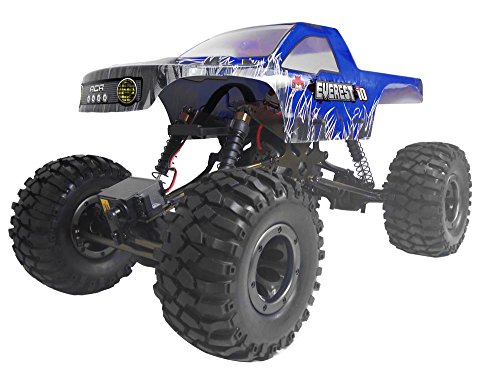 0609132461774 - REDCAT RACING EVEREST-10 ELECTRIC ROCK CRAWLER WITH WATERPROOF ELECTRONICS, 2.4GHZ RADIO CONTROL (1/10 SCALE), BLUE