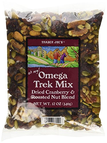 0609207320074 - TRADER JOE'S OMEGA TREK MIX WITH FORTIFIED CRANBERRIES (12 OZ)
