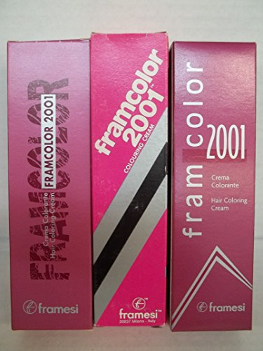 0609224280191 - FRAMESI FRAMCOLOR 2001 HAIR COLORING CREAM, 660 PURE PINK, 2 OUNCE