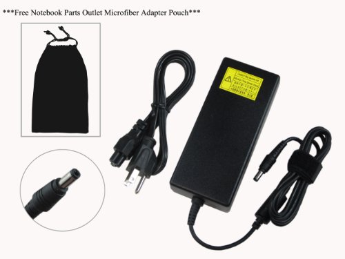 0609224340963 - TOSHIBA 19V 4.74A 90W REPLACEMENT AC ADAPTER FOR TOSHIBA NOTEBOOK MODELS: A665-S6056 PSAW3U-03P001, A665-S6057 PSAW3U-052001, A665-S6058 PSAW3U-064001, A665-S6065 PSAW3U-03Y001, A665-S6067 PSAW3U-06M001, A665-S6070 PSAW3U-04301C, 100% COMPATIBLE WITH TOS