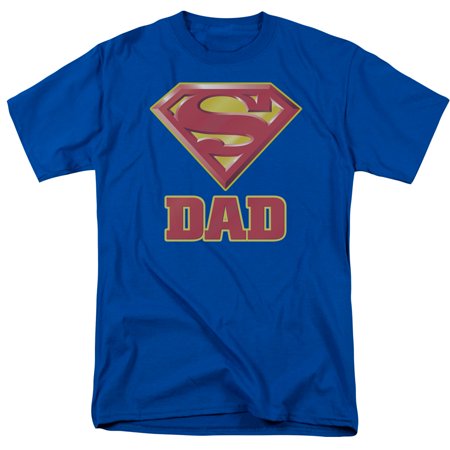 0609328151045 - DC COMICS SUPERMAN -- SUPER DAD -- LICENSED MENS S/S TEE (L)